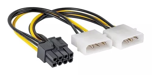 Cable Adaptador Molex A 8Pines Para Tarjeta Grafica
